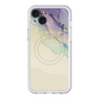 スリムプロテクションプレミアムケース with MagSafe［ Marble Purple ］