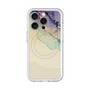 スリムプロテクションプレミアムケース with MagSafe［ Marble Purple ］