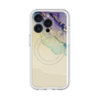 スリムプロテクションプレミアムケース with MagSafe［ Marble Purple ］