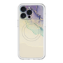 スリムプロテクションプレミアムケース with MagSafe［ Marble Purple ］