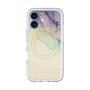 スリムプロテクションプレミアムケース with MagSafe［ Marble Purple ］