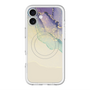 スリムプロテクションプレミアムケース with MagSafe［ Marble Purple ］
