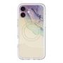 スリムプロテクションプレミアムケース with MagSafe［ Marble Purple ］