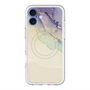 スリムプロテクションプレミアムケース with MagSafe［ Marble Purple ］