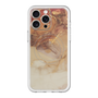 スリムプロテクションプレミアムケース with MagSafe［ Marble Brown ］
