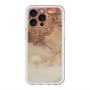 スリムプロテクションプレミアムケース with MagSafe［ Marble Brown ］