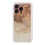 スリムプロテクションプレミアムケース with MagSafe［ Marble Brown ］