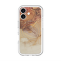 スリムプロテクションプレミアムケース with MagSafe［ Marble Brown ］
