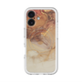 スリムプロテクションプレミアムケース with MagSafe［ Marble Brown ］