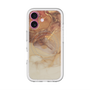 スリムプロテクションプレミアムケース with MagSafe［ Marble Brown ］