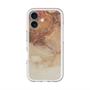 スリムプロテクションプレミアムケース with MagSafe［ Marble Brown ］