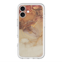 スリムプロテクションプレミアムケース with MagSafe［ Marble Brown ］