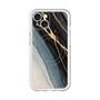 スリムプロテクションプレミアムケース with MagSafe［ Marble Black ］