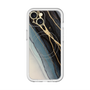 スリムプロテクションプレミアムケース with MagSafe［ Marble Black ］