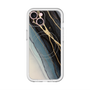 スリムプロテクションプレミアムケース with MagSafe［ Marble Black ］