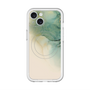 スリムプロテクションプレミアムケース with MagSafe［ Marble Green ］