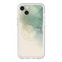 スリムプロテクションプレミアムケース with MagSafe［ Marble Green ］