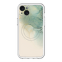 スリムプロテクションプレミアムケース with MagSafe［ Marble Green ］