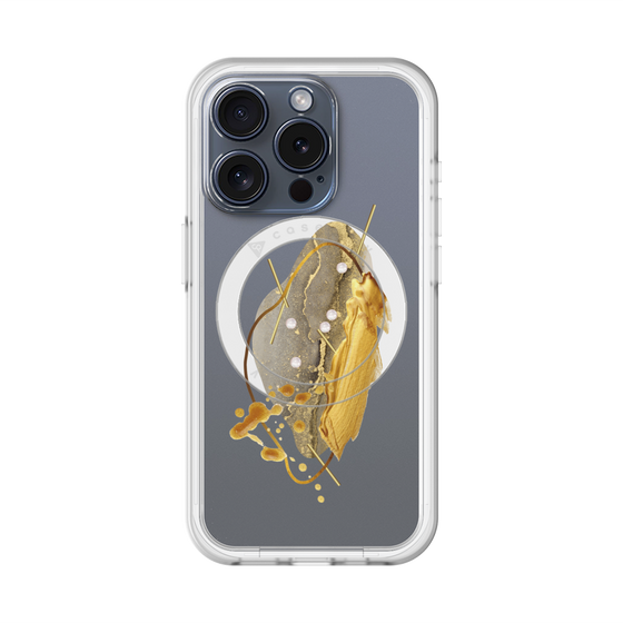 スリムプロテクションプレミアムケース with MagSafe［ Nuance Painting Gray ］