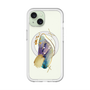 スリムプロテクションプレミアムケース with MagSafe［ Nuance Painting Blue ］