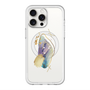 スリムプロテクションプレミアムケース with MagSafe［ Nuance Painting Blue ］