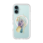 スリムプロテクションプレミアムケース with MagSafe［ Nuance Painting Blue ］