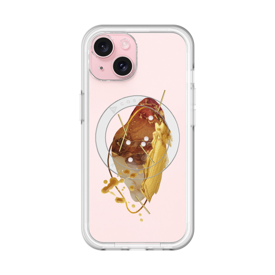 スリムプロテクションプレミアムケース with MagSafe［ Nuance Painting Brown ］