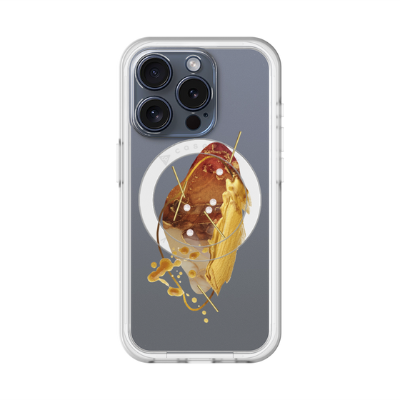 スリムプロテクションプレミアムケース with MagSafe［ Nuance Painting Brown ］
