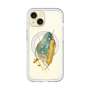 スリムプロテクションプレミアムケース with MagSafe［ Nuance Painting Green ］