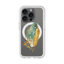 スリムプロテクションプレミアムケース with MagSafe［ Nuance Painting Green ］