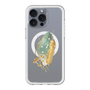 スリムプロテクションプレミアムケース with MagSafe［ Nuance Painting Green ］
