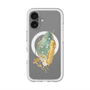 スリムプロテクションプレミアムケース with MagSafe［ Nuance Painting Green ］