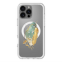 スリムプロテクションプレミアムケース with MagSafe［ Nuance Painting Green ］