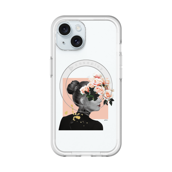 スリムプロテクションプレミアムケース with MagSafe［ grace. ］