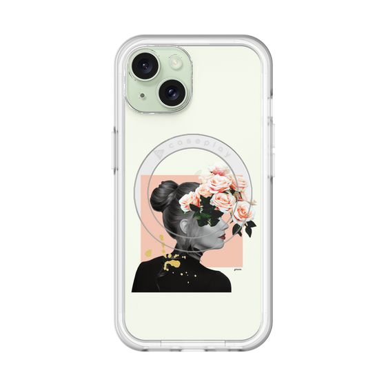 スリムプロテクションプレミアムケース with MagSafe［ grace. ］