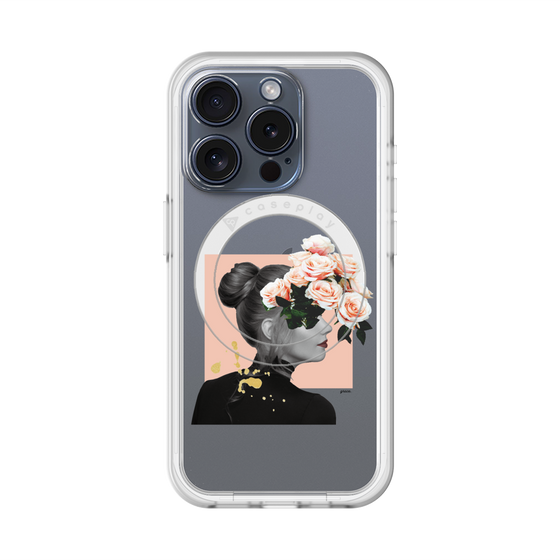 スリムプロテクションプレミアムケース with MagSafe［ grace. ］