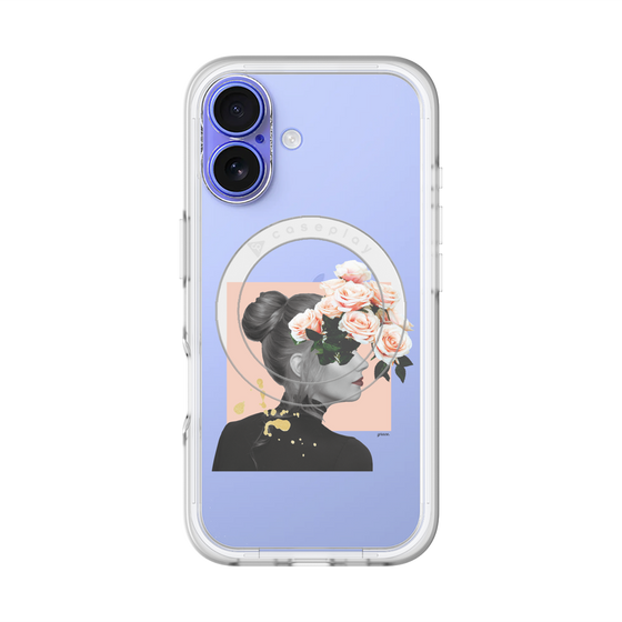 スリムプロテクションプレミアムケース with MagSafe［ grace. ］