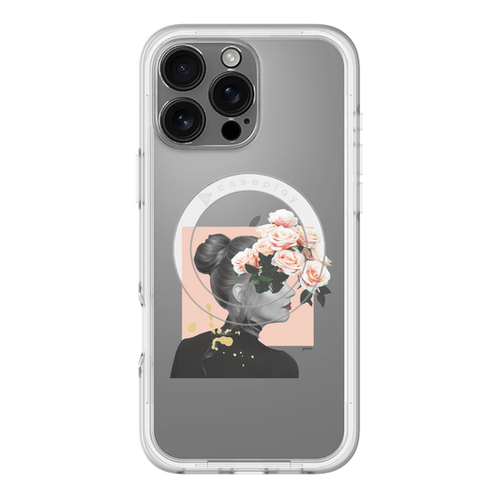 スリムプロテクションプレミアムケース with MagSafe［ grace. ］