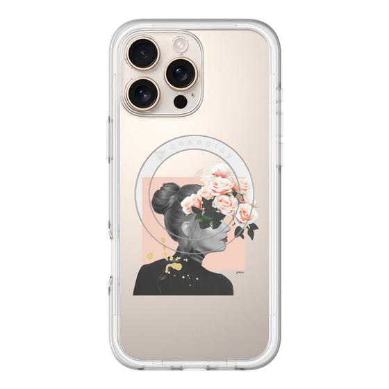 スリムプロテクションプレミアムケース with MagSafe［ grace. ］