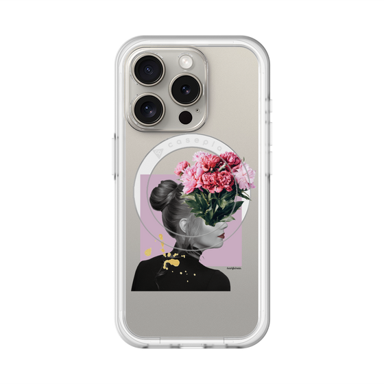 スリムプロテクションプレミアムケース with MagSafe［ bashfulness. ］