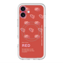 スリムプロテクションプレミアムケース with MagSafe［ RED-Meat ］