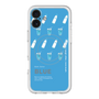 スリムプロテクションプレミアムケース with MagSafe［ BLUE-Ramune soda ］
