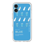スリムプロテクションプレミアムケース with MagSafe［ BLUE-Ramune soda ］
