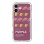 スリムプロテクションプレミアムケース with MagSafe［ PURPLE-Sweet potato ］
