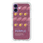 スリムプロテクションプレミアムケース with MagSafe［ PURPLE-Sweet potato ］