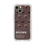スリムプロテクションプレミアムケース with MagSafe［ BROWN-Chocolate ］