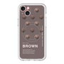 スリムプロテクションプレミアムケース with MagSafe［ BROWN-Chocolate ］