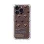 スリムプロテクションプレミアムケース with MagSafe［ BROWN-Chocolate ］