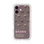 スリムプロテクションプレミアムケース with MagSafe［ BROWN-Chocolate ］