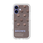 スリムプロテクションプレミアムケース with MagSafe［ BROWN-Chocolate ］